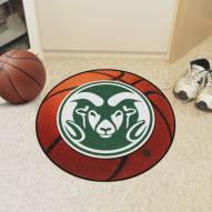Colorado State Rams Logo Basketball Mat