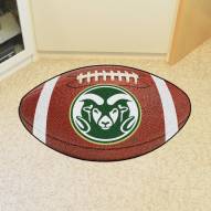 Colorado State Rams Logo Football Floor Mat