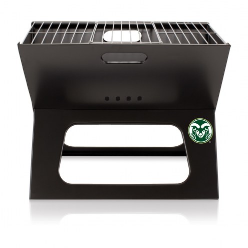 Colorado State Rams Portable Charcoal X-Grill