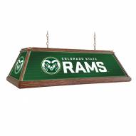 Colorado State Rams Premium Wood Pool Table Light