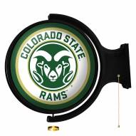 Colorado State Rams Round Rotating Lighted Wall Sign