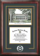 Colorado State Rams Spirit Graduate Diploma Frame