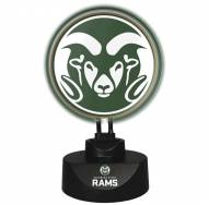 Colorado State Rams Team Logo Neon Lamp