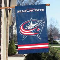 Columbus Blue Jackets Applique Banner Flag