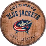 Columbus Blue Jackets Established Date 16" Barrel Top
