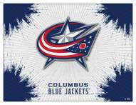 Columbus Blue Jackets Logo Canvas Print