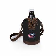 Columbus Blue Jackets Insulated Growler Tote with 64 oz. Glass Growler