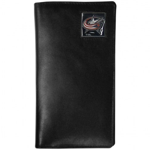 Columbus Blue Jackets Leather Tall Wallet