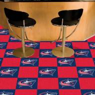 Columbus Blue Jackets Team Carpet Tiles