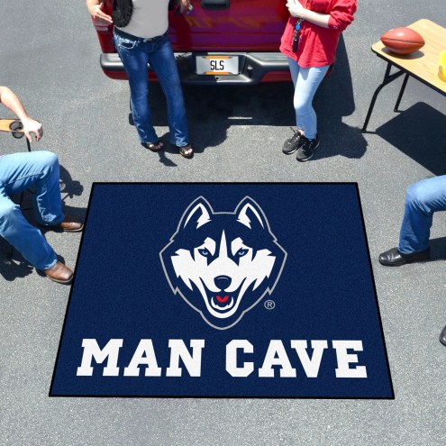 Connecticut Huskies Man Cave Tailgate Mat