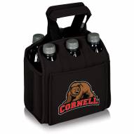 Cornell Big Red Black Six Pack Cooler Tote
