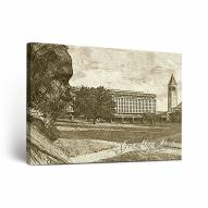 Cornell Big Red Sketch Canvas Wall Art