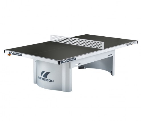 Cornilleau 510M Outdoor Stationary Gray Table Tennis Table