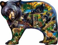 Countours Wildlife of the Woods 1000 Piece Shaped Puzzle