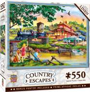 Country Escapes Apple Express 550 Piece Puzzle