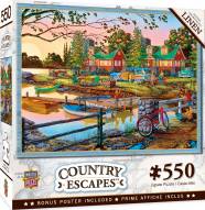 Country Escapes Away From it All 550 Piece Puzzle