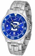Creighton Bluejays Competitor Steel AnoChrome Color Bezel Men's Watch