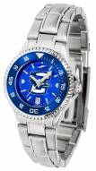 Creighton Bluejays Competitor Steel AnoChrome Women's Watch - Color Bezel