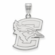 Creighton Bluejays Sterling Silver Large Pendant