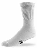 Pro Feet Men's White Cotton Crew Socks - 10 Pair Pack