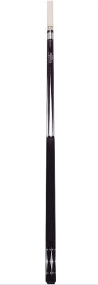 Cuetec Fiberglass Starlight Pool Cue Stick - Black with Silver Prongs