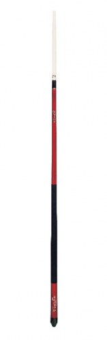 Cuetec Prestige Fiberglass Pool Cue Stick - Red with Clear Shaft