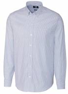 Cutter & Buck Stretch Oxford Stripe Men's Custom Long Sleeve Dress Shirt