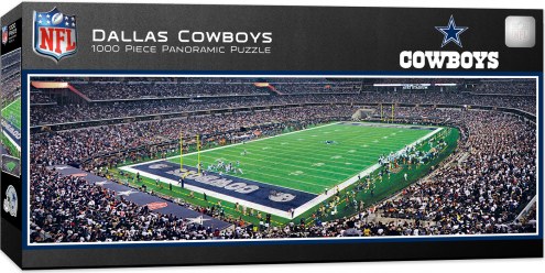 Dallas Cowboys 1000 Piece Panoramic Puzzle