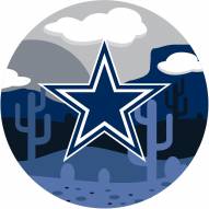 Dallas Cowboys 12" Landscape Circle Sign