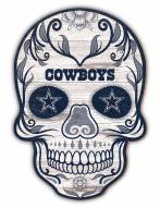 Dallas Cowboys 12" Sugar Skull Sign