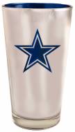 Dallas Cowboys 16 oz. Electroplated Pint Glass