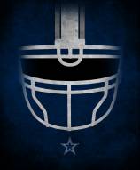 Dallas Cowboys 16" x 20" Ghost Helmet Canvas Print