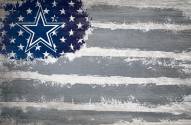 Dallas Cowboys 17" x 26" Flag Sign