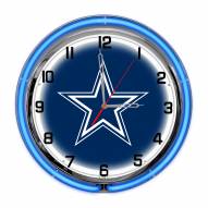 Dallas Cowboys 18" Neon Clock
