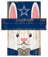 Dallas Cowboys 19" x 16" Easter Bunny Head