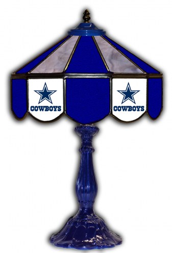 Dallas Cowboys 21&quot; Glass Table Lamp