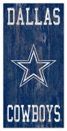 Dallas Cowboys 6" x 12" Heritage Logo Sign