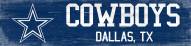 Dallas Cowboys 6" x 24" Team Name Sign