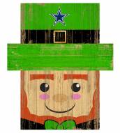 Dallas Cowboys 6" x 5" Leprechaun Head