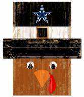 Dallas Cowboys 6" x 5" Turkey Head