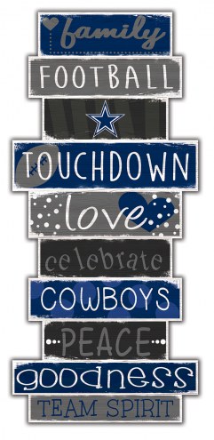 Dallas Cowboys Celebrations Stack Sign