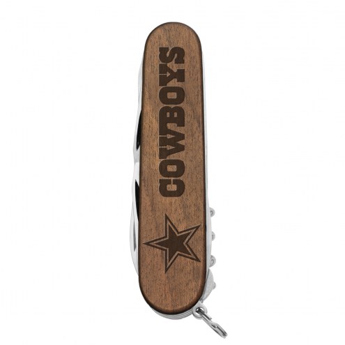 Dallas Cowboys Classic Wood Pocket Multi Tool
