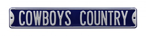 Dallas Cowboys Country Street Sign