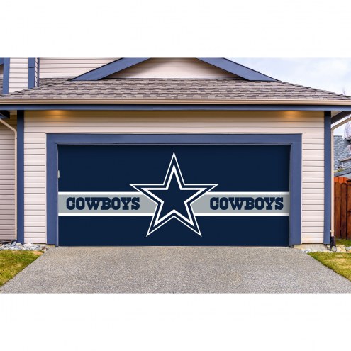 Dallas Cowboys Double Garage Door Cover