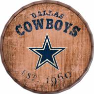 Dallas Cowboys Established Date 16" Barrel Top