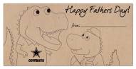 Dallas Cowboys Father's Day Coloring Sign