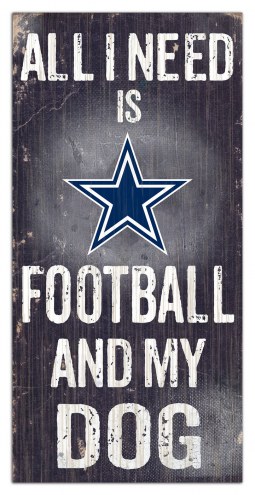 Dallas Cowboys Football & My Dog Sign