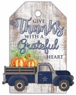 Dallas Cowboys Gift Tag and Truck 11" x 19" Sign