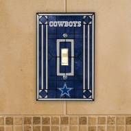 Dallas Cowboys Glass Single Light Switch Plate Cover