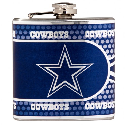 Dallas Cowboys Hi-Def Stainless Steel Flask